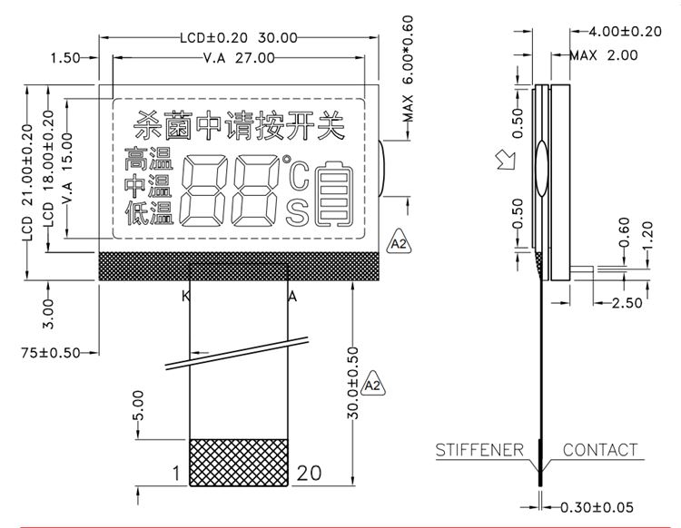 lcd drawing
