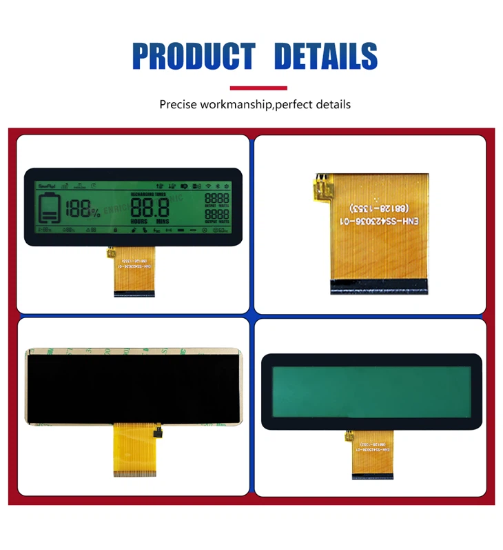 Customizable STN Segment LCD Module high quality