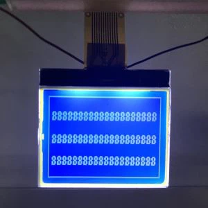 1,4 ίντσα 128x64 γραφικών μπλε LCD
